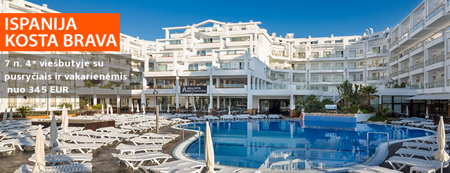 Smagios atostogos ISPANIJOJE: pramogos, SPA ir saulėtas paplūdimys! Savaitė labai gerame 4* viešbutyje su pusryčiais ir vakarienėmis – nuo 386 EUR! Kelionės data: 2017 m. spalio 7 d.