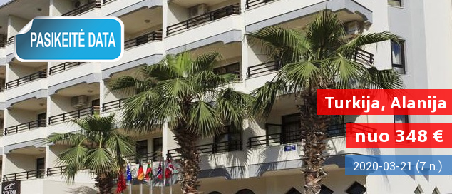 Pašėlusios atostogos Turkijoje, Alanijoje! 7 nakvynės 4* viešbutyje miesto centre ir netoli jūros su „viskas įskaičiuota“ - tik nuo 350 EUR! Išvykimo data: 2017 m. rugsėjo 12 d.