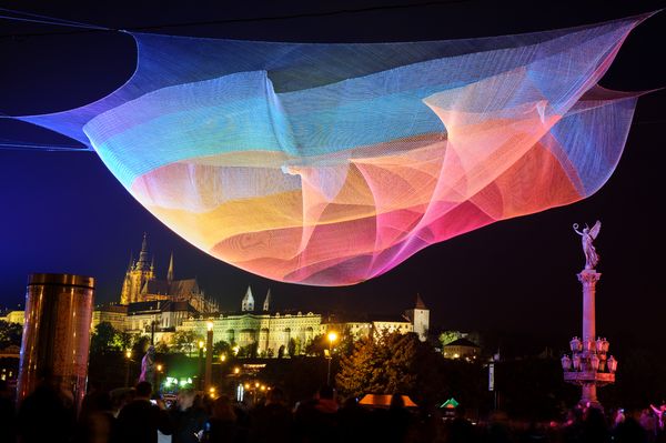 Šviesos festivalis Prahoje
