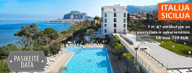 Saulėtos atostogos prie Viduržemio jūros SICILIJOJE! 7 n. 4* viešbutyje SANTA LUCIA E LE SABBIE D'ORO su pusryčiais ir vakarienėmis – tik nuo 379 EUR! Kelionės data: 2019 m. gegužės 5 d.