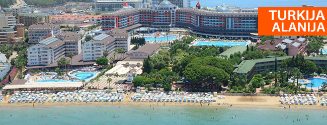 Pasiūlymas šeimos atostogoms: VAIKAS KELIAUJA NEMOKAMAI, o antrąjam vaikui kelionės kaina – tik 120 EUR! Poilsis 4* viešbutyje LONICERA WORLD su „ultra viskas įskaičiuota”!
