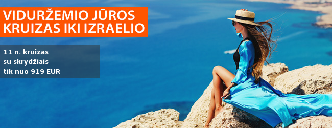 Pasiekite Izraelį 12 dienų kelionėje MSC Opera kruizu, aplankydami Italiją, Graikiją ir Kiprą – nuo 919 EUR! Išvykimas: 2020 m. vasario 28 d.
