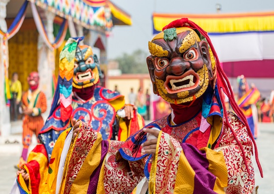 Kelionė Nepalas ir Butanas Paro festivalio metu 